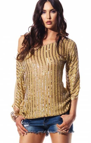 gold-off-shoulder-with-shorts.jpg Gold off shoulder with shorts