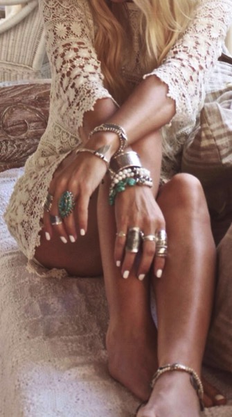 white-polish-and-crochet-dress.jpg White polish and crochet dress