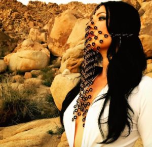 desert dune portrait