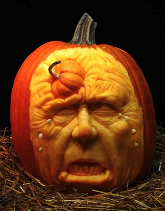 Halloween Pumpkin Carvings as Art - Beauty Shall Save the World