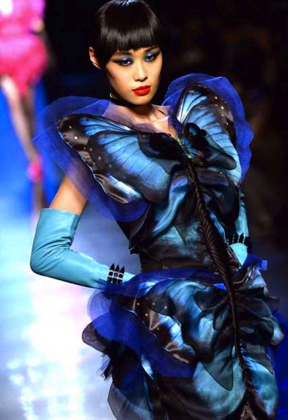 Jean Paul Gaultier’s Monarchy: It’s a Butterfly Trend at Paris Fashion ...