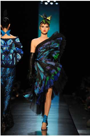 Jean Paul Gaultier’s Monarchy: It’s a Butterfly Trend at Paris Fashion ...